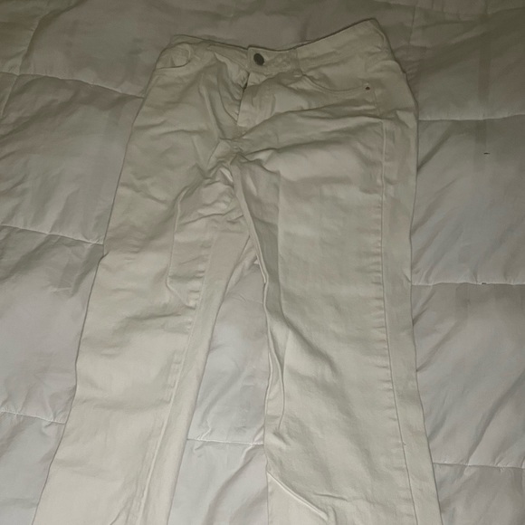 white zara straight jeans - Picture 2 of 3